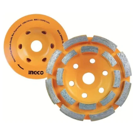 INGCO CGW021001 4" Diamond Cup Wheel