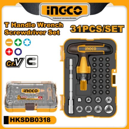 INGCO 31pcs T-handle Wrench Screwdriver set