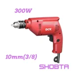 DCK KJZ10A 300W 10mm keyless electric drill front view