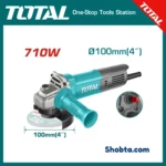 TOTAL TG10710076 710W 4" Angle Grinder