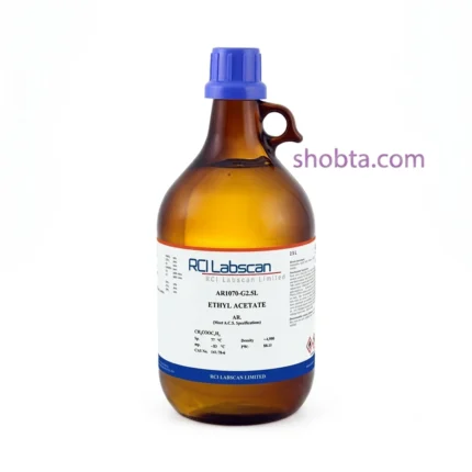 LabScan Thailand Ethyl Acetate AR Grade 2.5L chemical bottle front view