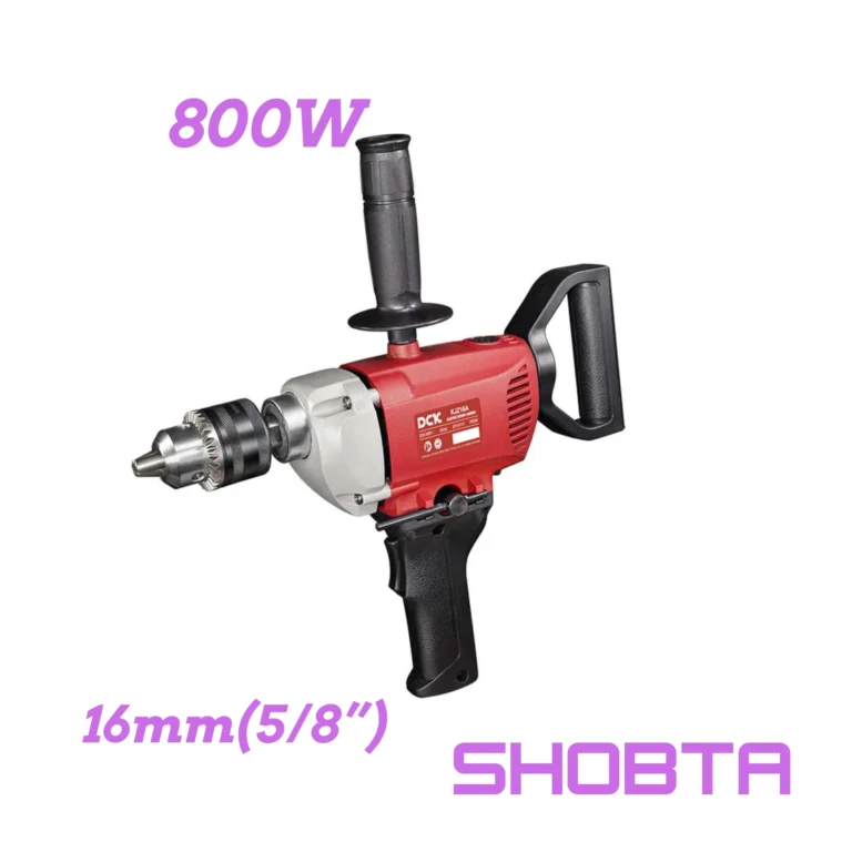 DCK KJZ16A 800W 16mm electric drill with side handle and key chuck