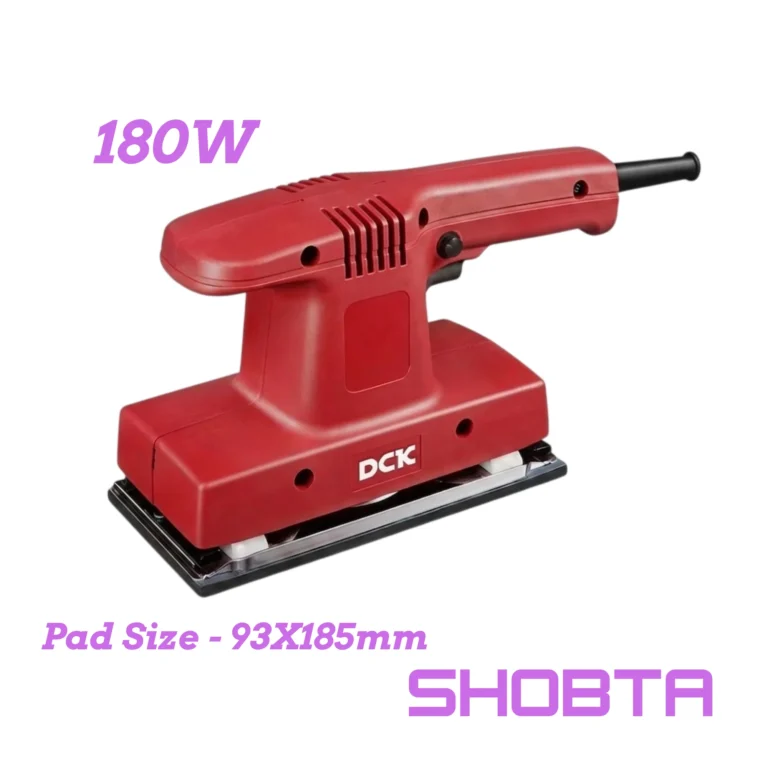 DCK KSB185 180W electric orbital sander with 93x185mm sanding pad