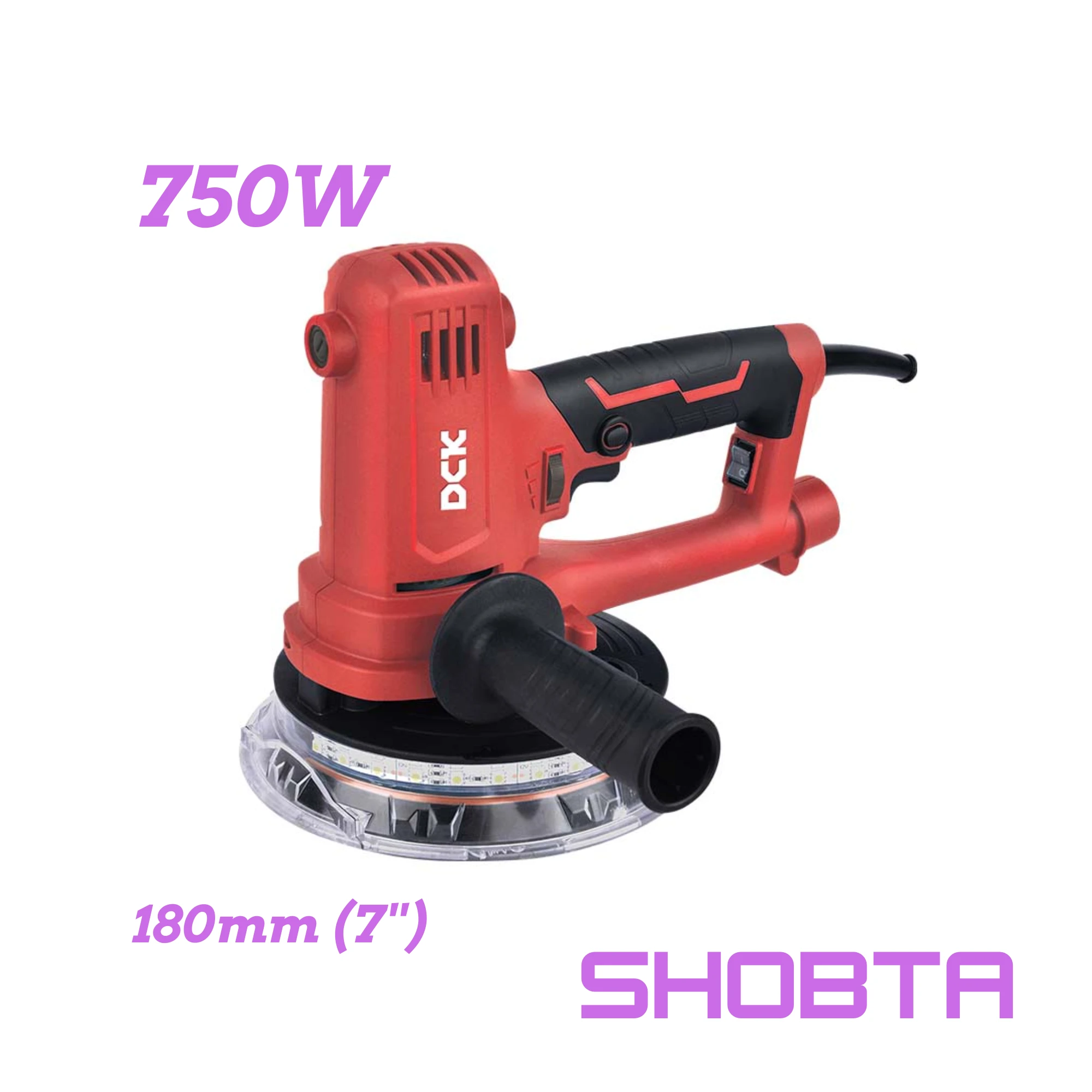 KSF02-180 DCK KSF02-180 750W drywall sander with 180mm sanding disc