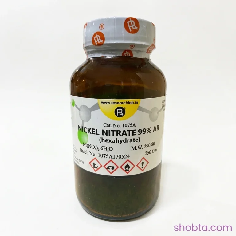 Nickel Nitrate 99% AR grade laboratory chemical pack 250g.