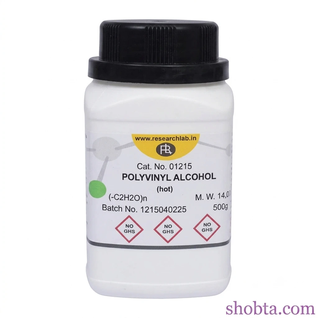 500g Polyvinyl Alcohol PVA chemical reagent bottle for laboratory use