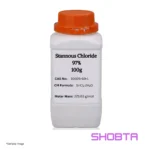 Stannous Chloride 97% 100g Research Lab India laboratory reagent bottle front view