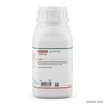 HiMedia Citrate Agar 500g dehydrated microbiological culture medium bottle
