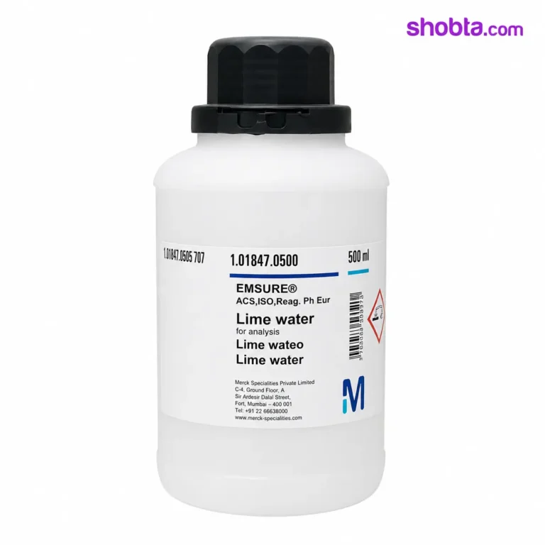 500mL Merck analytical grade Lime Water reagent bottle with product label