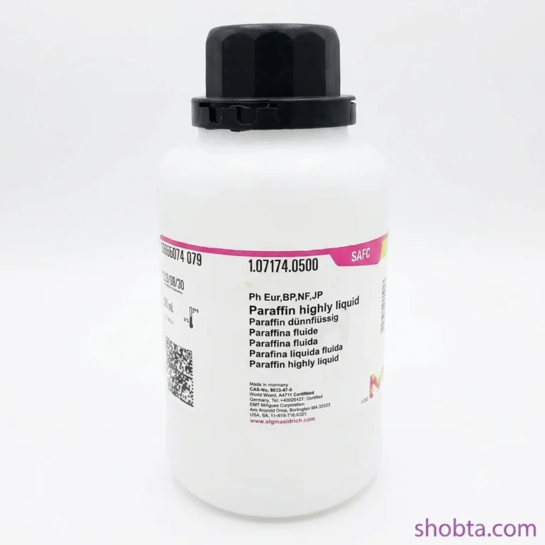 500mL Merck India highly liquid paraffin mineral oil reagent bottle