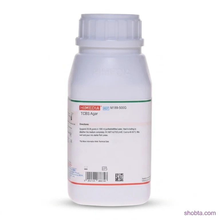 HiMedia TCBS Agar 500gm microbiology culture medium container with product label