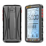 ANENG 681 smart digital multimeter 6000 counts in red silicone protective case