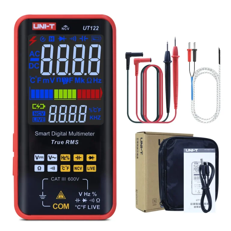 UNI-T UT122 Smart Digital Multimeter with True RMS and LCD display
