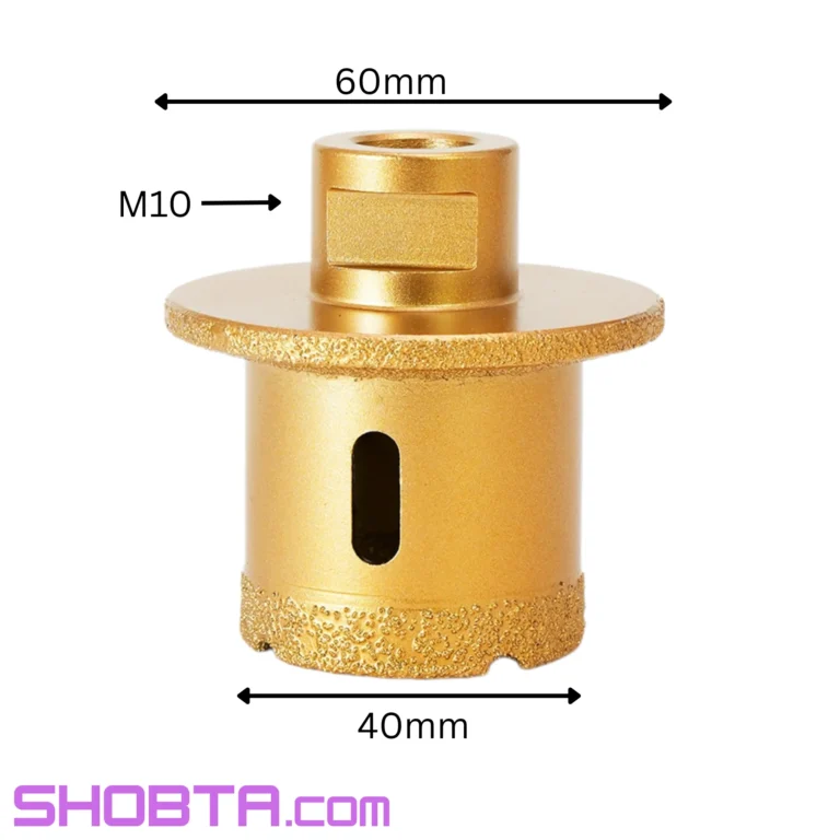 basin hole cutter M10 40–60mm vacuum brazed