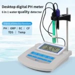 6 in 1 pH meter PHS-26C benchtop water quality tester