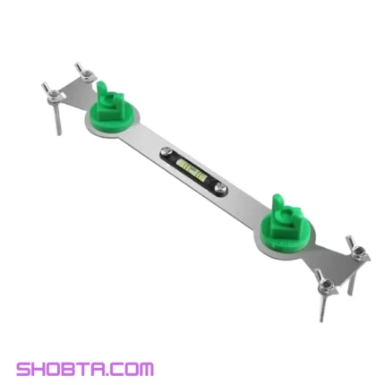 Adjustable hot and cold water outlet alignment tool
