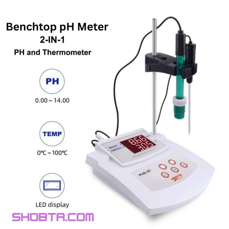 PHS-3C digital laboratory pH and temperature meter