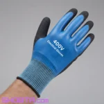 400V electrical gloves with blue coated surface