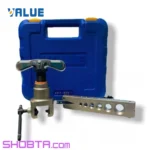 VALUE VFT-808-I copper pipe flaring tool with blue handles and 45-degree head