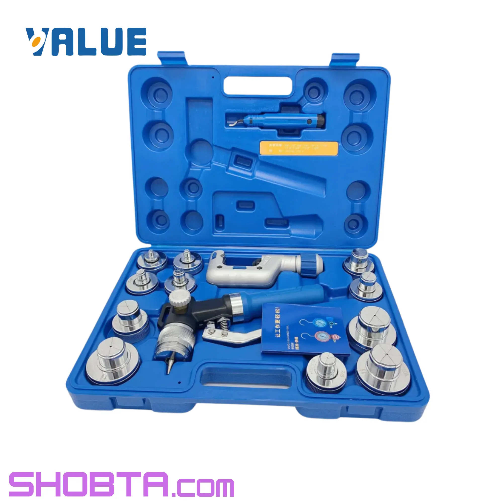 VALUE VHE-29D hydraulic tube expander kit for copper pipe installation